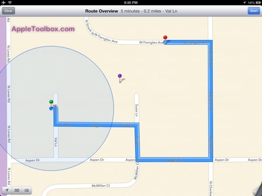 Как удалить / удалить красные и фиолетовые булавки в iOS 6 Apple Maps