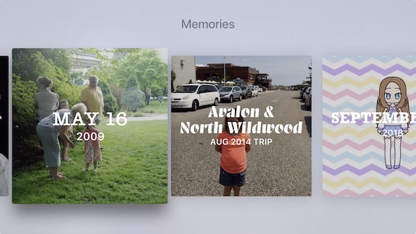 Как просматривать фильмы с воспоминаниями об iPhone на Apple TV