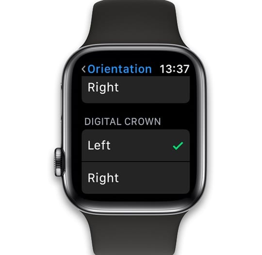 Как изменить ориентацию Apple Watch на противоположную и зачем вам это нужно