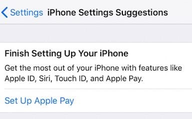 Как обойти настройку Apple Pay во время обновления iPhone