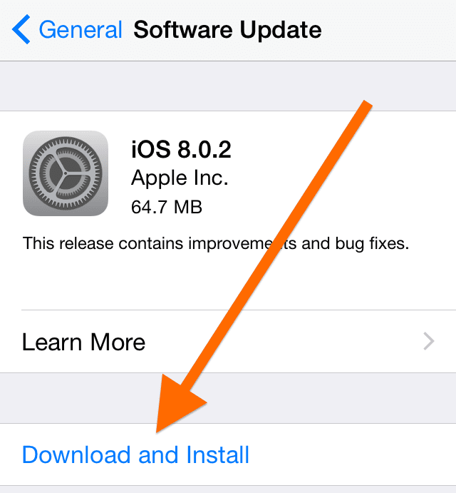 Доступна iOS 8.0.2: как обновить