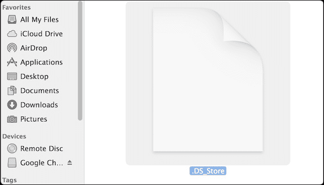 Mac OS X: Как удалить файлы .DS_Store