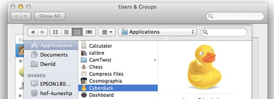 Открытие приложений при входе в систему – Apple Toolbox