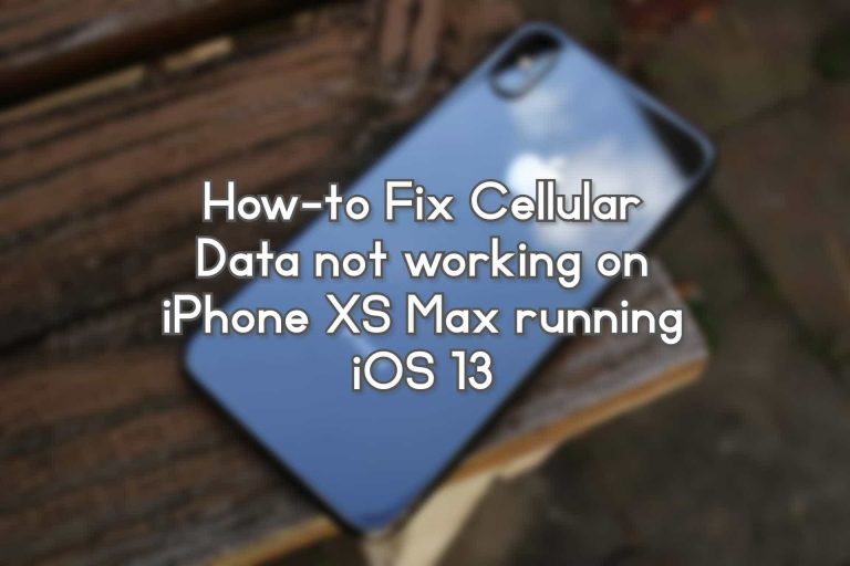 Сотовые данные не работают на iPhone XS Max под управлением iOS 13, как исправить