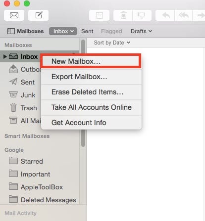 Как автоматически архивировать почту на MacBook