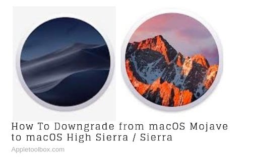 Как перейти с macOS Mojave на macOS High Sierra