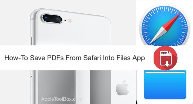 Как загрузить и сохранить PDF-файл из Safari на iPad и iPhone |  Используйте приложение “Файлы” в iOS 11
