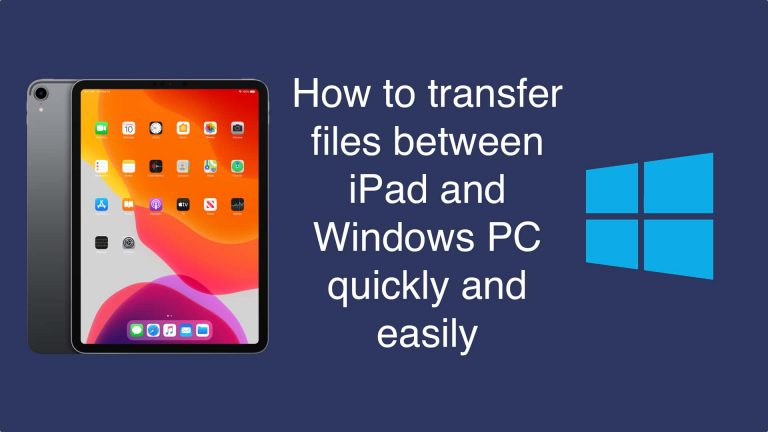 Как быстро и легко передавать файлы между iPad и ПК с Windows