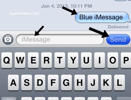 Как узнать, отправляете ли вы iMessage или текстовое сообщение (SMS)