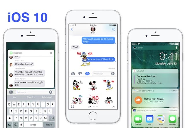 iOS 10 – Разблокировка против открытия в iPhone