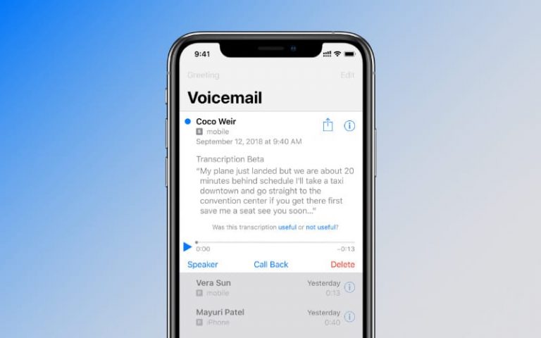 Преобразование голосовой почты в текст iPhone не работает?  Как это исправить!