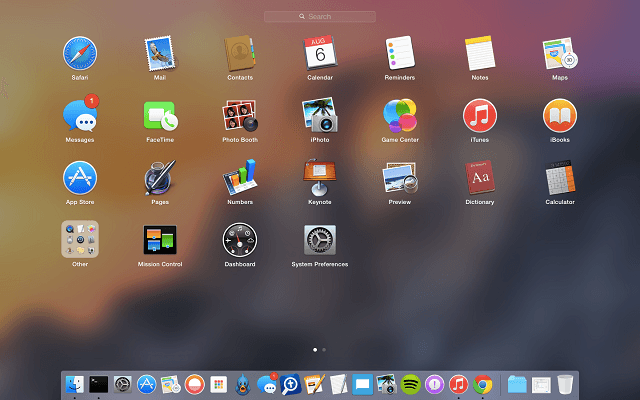 Как изменить макет Launchpad в Mac OS X