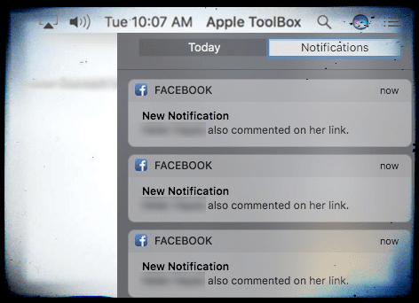 Уведомления Facebook продолжают повторяться на MacBook, как исправить