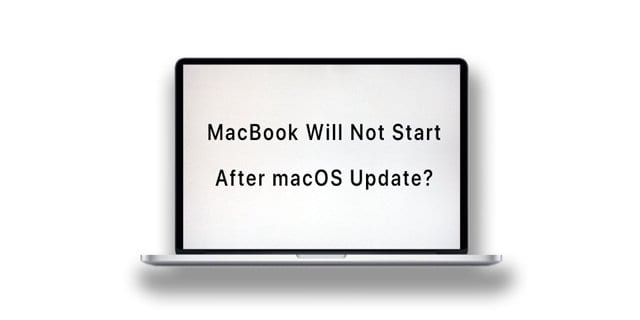 MacBook не запускается после обновления macOS, как исправить