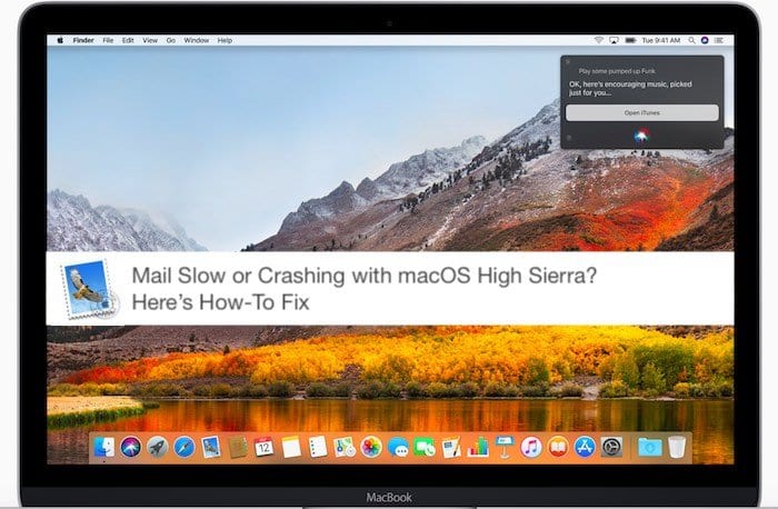 Почта продолжает вылетать на macOS High Sierra, как исправить
