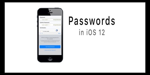 Почему мой iPhone выбирает для меня пароли в iOS 12?