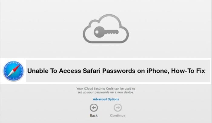 Пароли Safari отсутствуют на вашем iPhone?  Как исправить