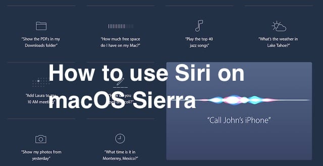 Как использовать Siri на macOS Sierra