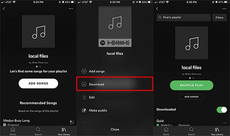 Как слушать свои собственные MP3-файлы с помощью Spotify на iOS