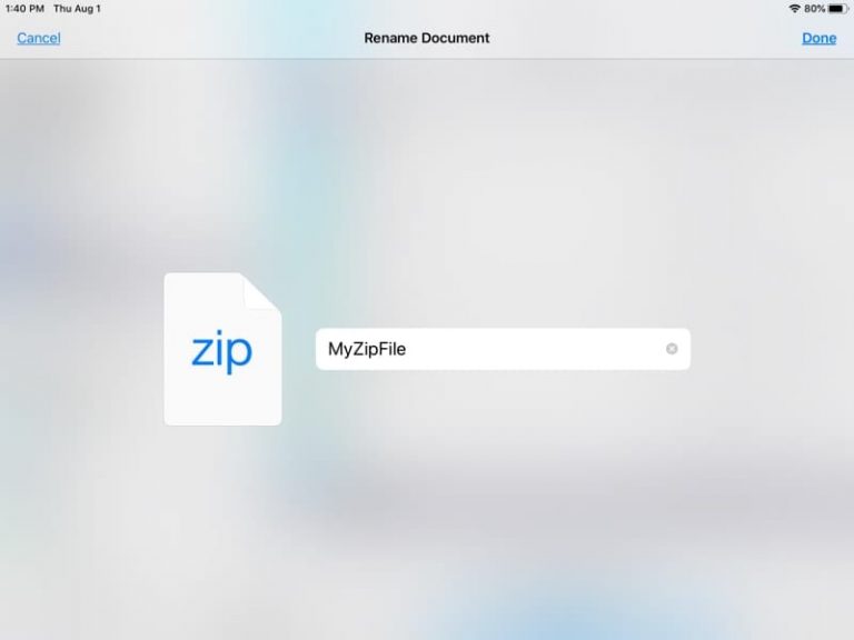 Как архивировать и разархивировать файлы на iPad с помощью iPadOS