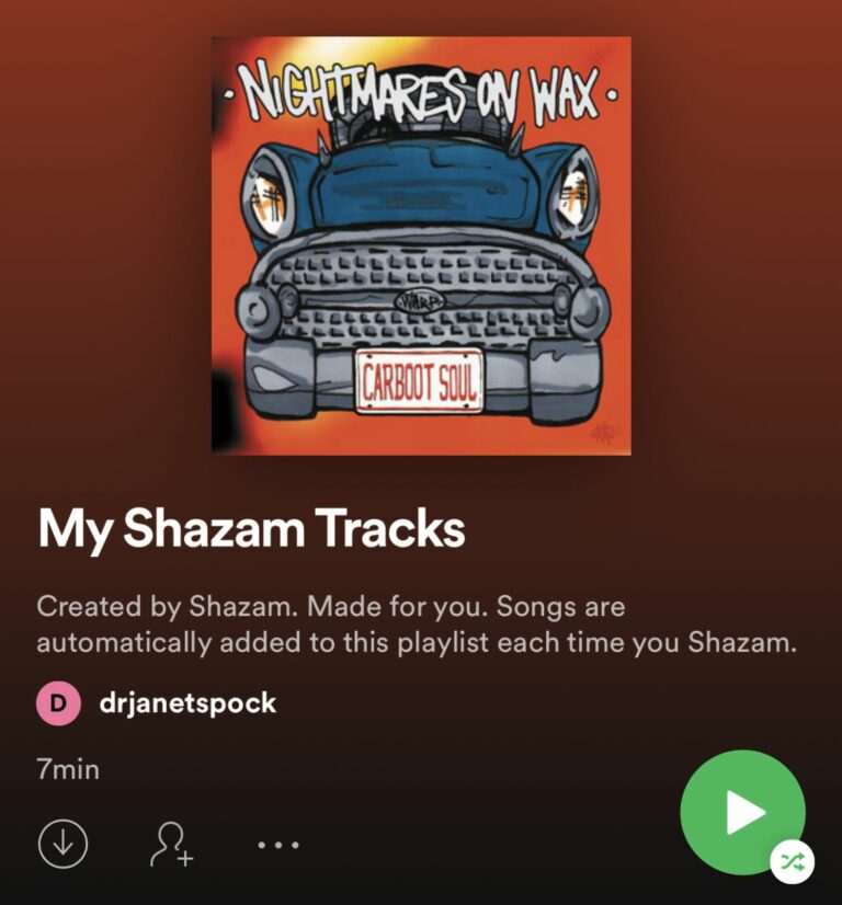 Как связать Shazam с вашей учетной записью Spotify