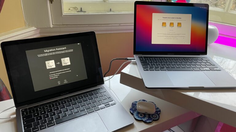 Как передавать файлы между Apple Silicon Mac и другим Mac