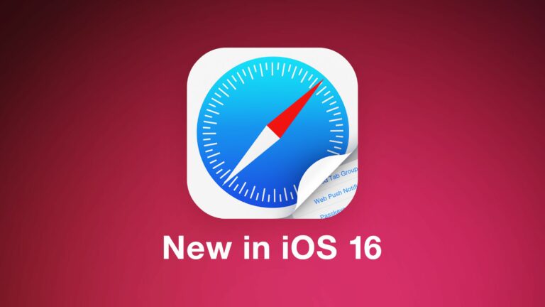 iOS 16: как создать избранное в группе вкладок Safari