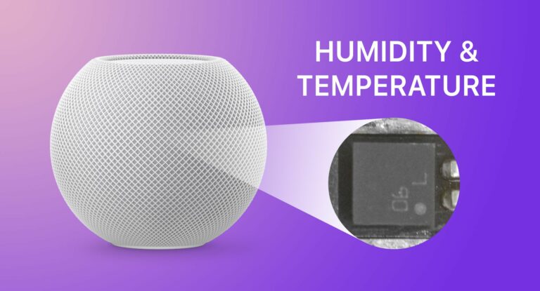 Как использовать датчики температуры и влажности на HomePod и HomePod Mini