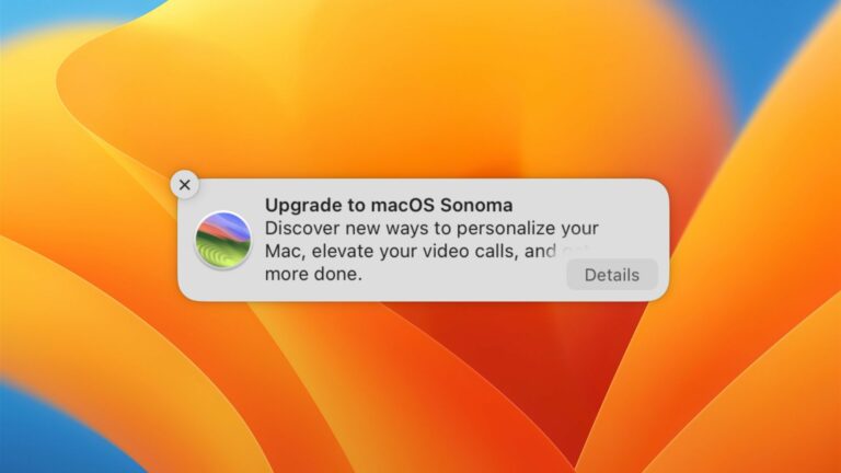 Как остановить обновление вашего Mac до macOS Sonoma